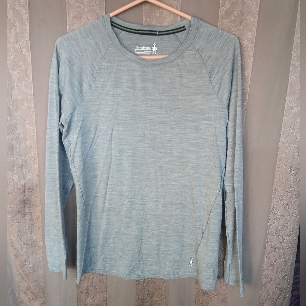 💎 Smartwool Women's Top Classic All-Season Merino Base Layer Long Sleeve #0357 - Picture 2 of 9